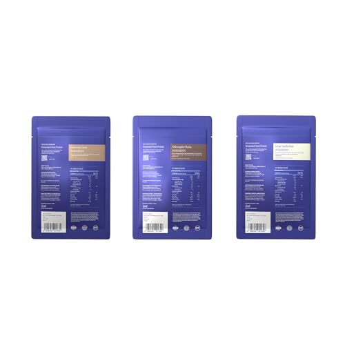 Image of Cosmix Fermented Yeast Protein Powder | 24g Protein | Pure Single-Source Protein | Made In-House | Smooth, Crazy tasty & Gut-Friendly | Assorted Sachets, Pack of 3