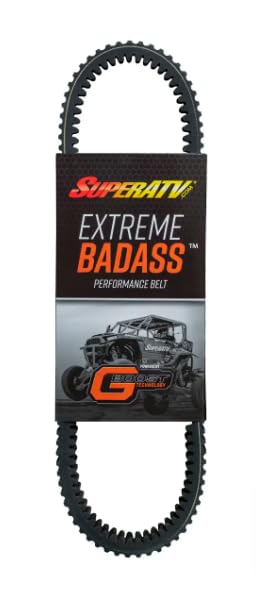 SuperATV Heavy-Duty CVT Drive Belt Compatible with Polaris RZR Pro R, Polaris RZR Pro R 4 (2022+), Replace OEM Part # 3211226, World's Best Drive Belt, Extreme Badass, Stronger than Stock, See Fitment