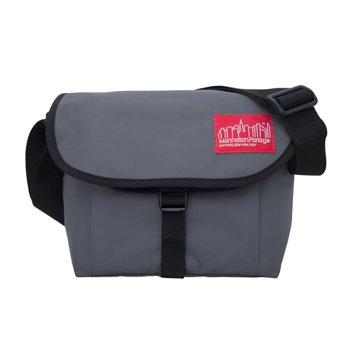 Manhattan Portage Aperture Camera Bag Water-Resistant DSLR & Tech Crossbody with Removable Padded Insert (Grey)