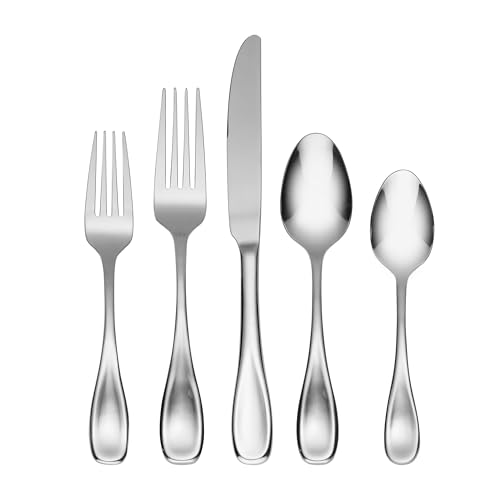 Oneida Silverware Set For 8, Voss 45-Piece...