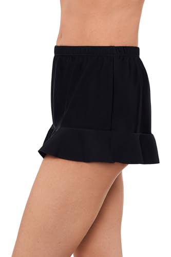Aqua Green Women's Ruffle Skirt Bottom