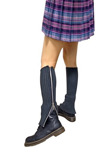 Image of Women's Long Socks Leg Warmers Boot Socks Winter Ankle Heap Sock Goth Leg Warmers