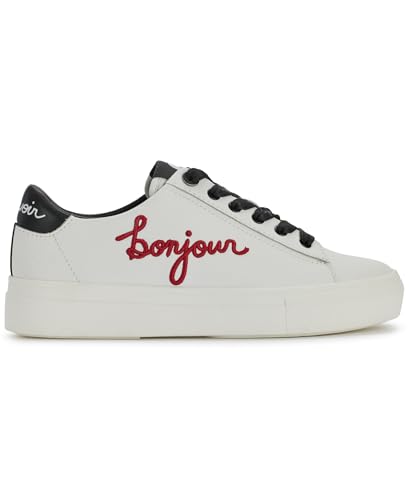 Image of Karl Lagerfeld Women's Cate Sayings Everyday Lace Up Sneaker