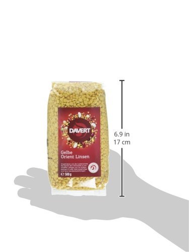 Davert Gelbe Orient Linsen (1 x 500 g) - Bio