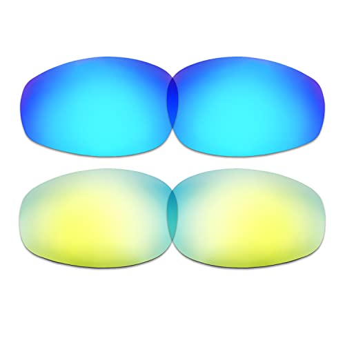 Lentilles pour Oakley Split Jacket bicolores : kit de remplacement à double teinte protectrice