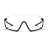 ROKA GP-1x Tactical Eyewear/Outdoor Antifog Safety Glasses - Personal Protective Equipment (PPE) for Hiking, Fishing, Hunting - Matte Black - Clear…