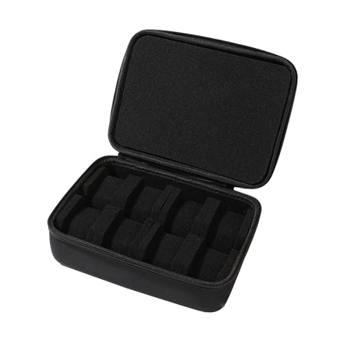 Rangement soigné avec mousse pour protéger 8 montres des rayures