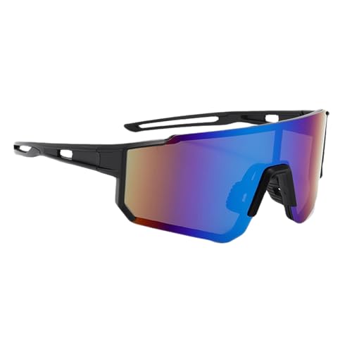 Mirweon Gafas de sol deportivas polarizadas para ciclismo, gafas de sol para exteriores, resistentes al viento, gafas deportivas fáciles de usar, polarizadas para ciclismo