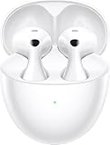 HUAWEI FreeBuds 6 Earbuds, Ear-Fitting Wearing, Dual-Driver True Sound, Stable & Clear Calls, Open-fit ANC,IP54 Water-Resistant, iOS & Android, White