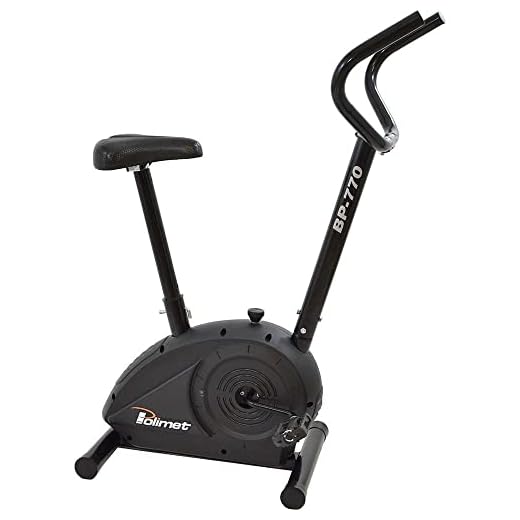 Polimet Bicicleta Ergométrica Bp-770, Preto