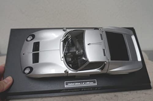 Amazon | 京商 ランボルギーニ ミウラ SV 1/18 ミニカー 銀 | ミニカー