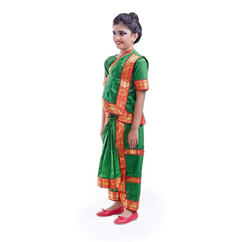 Image of Bharatnatyam readymade Dance dress for Girls and Women