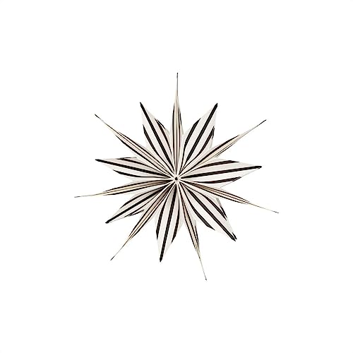 OYOY Living Design - Estrella de Navidad, color blanco, papel artesanal, 25 cm de diámetro, color blanco