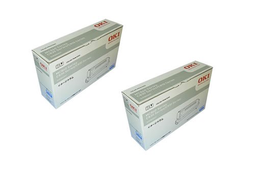 Amazon | OKI 純正品 ID-C3KC イメージドラム シアン 2本セット | Oki