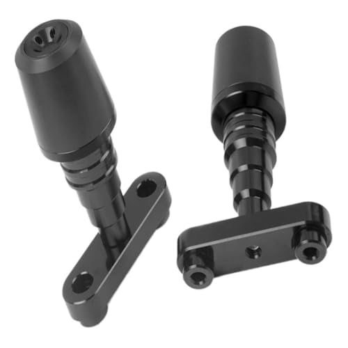 Motorrad-Motorschutz-Rahmenschleifer for KTM Duke 125, 200, 250, 390 (Modelljahre 2017–2022), Aluminium-Seitensturzschutz(Black)