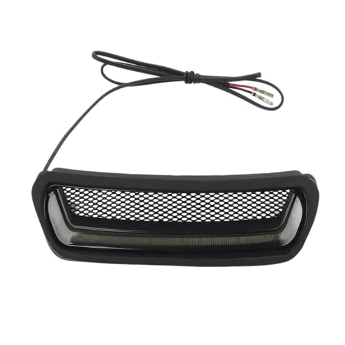 Évent de phare moto blanc LED pour remplacer l'éclairage Softail