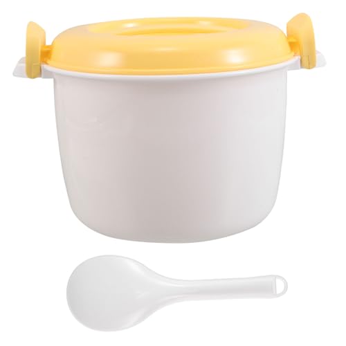 Cabilock Microwave Rice Cooker: 1.8l Multi-functional Rice Vegetables Steamer - Microwave Cookware - Pasta Cooker Maker Fits Small Kitchens And Apartment