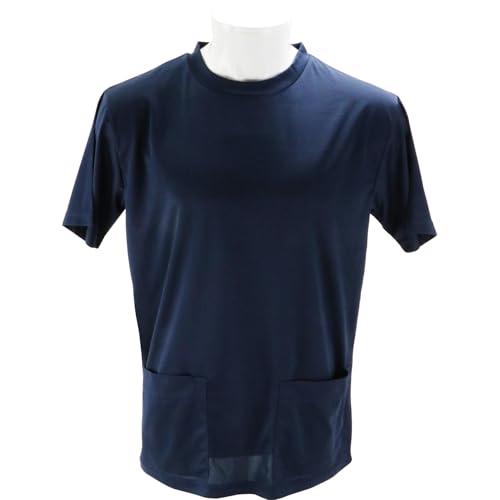 SK11(エスケー11) ポケット付き半袖Tシャツ ネイビー Mサイズ 521921-NVY-M