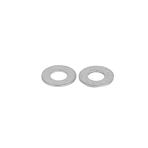 Sourcingmap M2 304 Stainless Steel Flat Washers Spacers Fastener DIN125 200PCS - Image 2