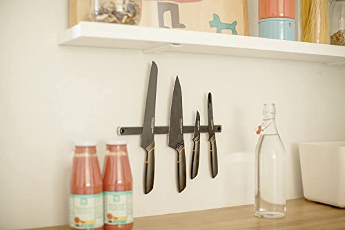 Foto von Fiskars Schälmesser, Modernes Design, Gerade Klinge, Gesamtlänge: 20 cm, Qualitätsstahl/Kunststoff, Edge, 1003091