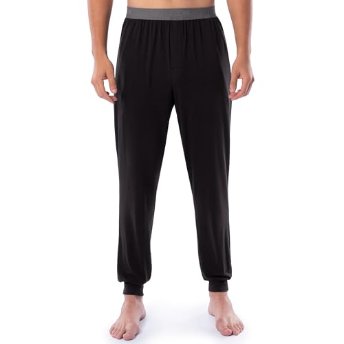 Image of Fruit of The Loom Men's 360 Stretch 2-Pack Jogger Pajama Sleep Pant
