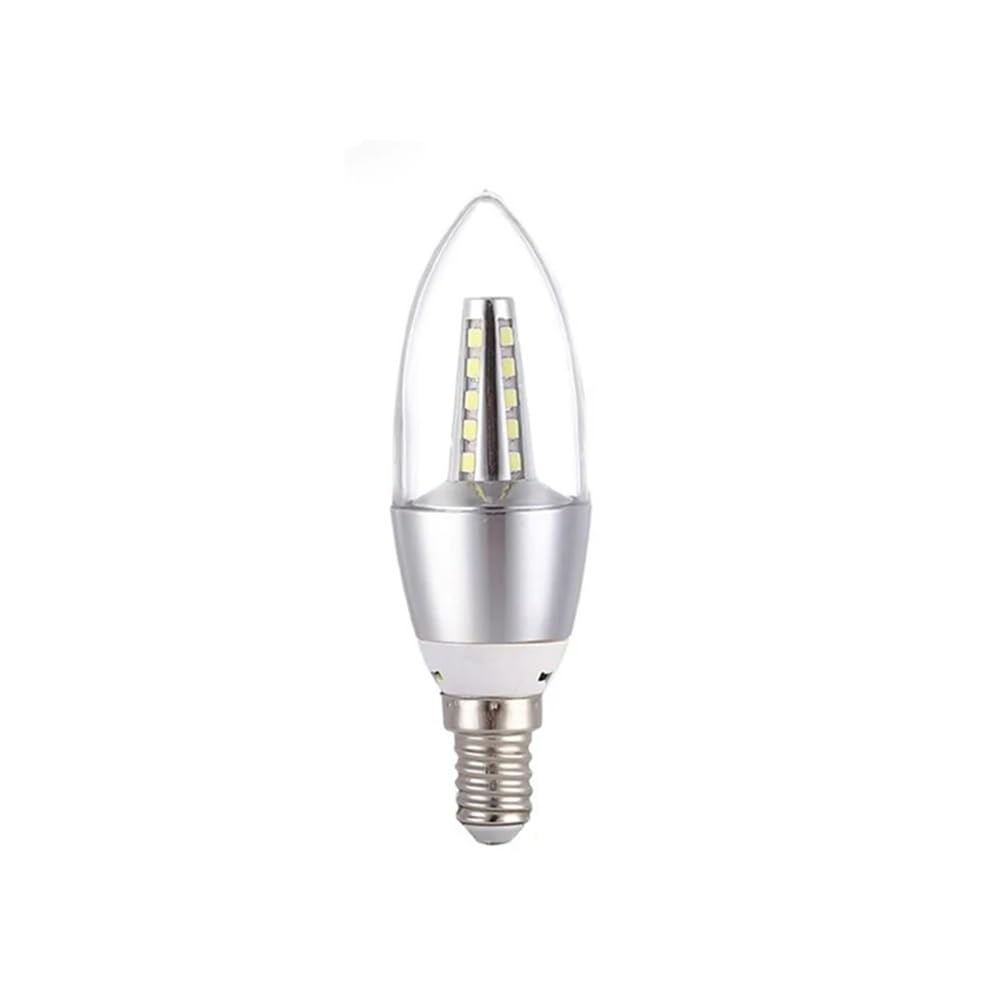 fengyan Casa Bombillas 10pcs AC220V LED Vela de Bulbo E14 5W 7W 9W 12W Lámpara de Bulbo de Aluminio de Oro Fresco cálido Blanco Bombillas lámparas Familiar Lámpara