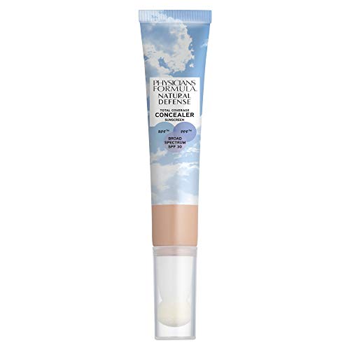 Physicians Formula Natural Defense Total Coverage Concealer SPF 30, Light, 0.28 Fl Ounce