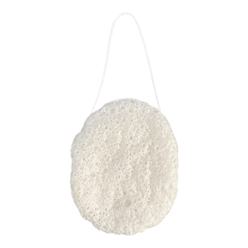 Wildpier-Beauty-Konjac-Sponge-Natural-Luxury-Facial-Exfoliator-Face-Scrubber-Makeup-Remover-Plant-Based-Gentle-Cleansing-for-Sensitive-Skin-Removes-Dead-Skin-Cells-White