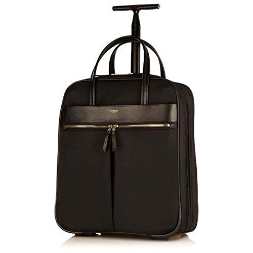 Knomo 119-801-BLK Burlington Valigia Carrello