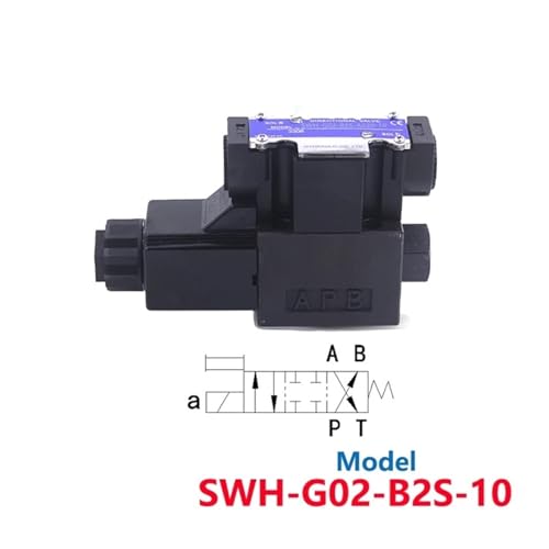 Vanne hydraulique SWH-G02-B3 à solénoïde pour commutation fluide - 3