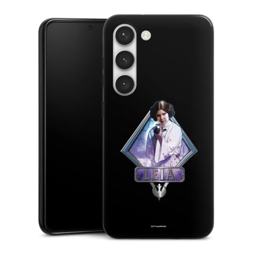 Coque Samsung S23 en silicone souple sous licence Princesses Star Wars