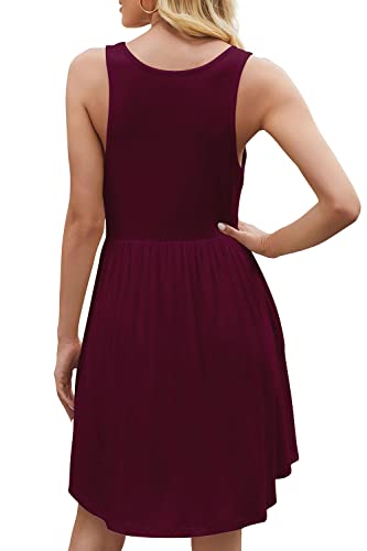 Image of HiMONE Vacation Dresses for Women 2025 Summer Dress Women's Casual Sundresses Casual Beach Petite Sun Dress XS-2XL