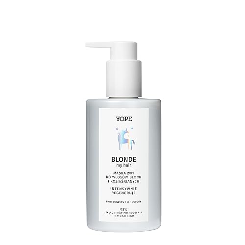 YOPE 2-in-1 MASK FOR BLONDE AND LIGHTENED HAIR, SILVER, 310 g (Pack of 1)