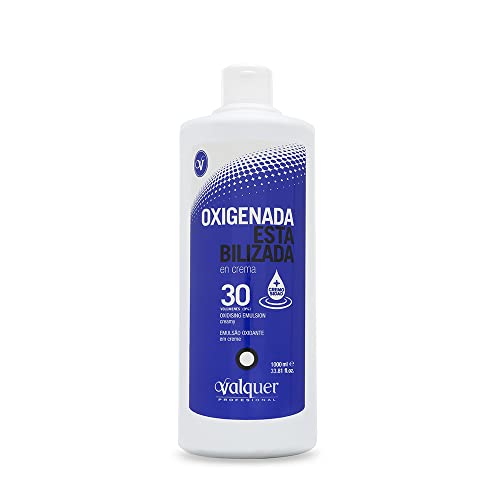 Valquer Profesional Crema Oxigenada Estabilizada 30 Vol (9%) - Ideal para Coloración y...