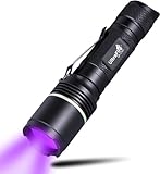 SINGLE MODE EINFACHE BEDIENUNG: Es gibt nur einen Ein/Aus-Knopf, schalten Sie ihn ein, um das UV-Licht zu erhalten, das Sie wollen. Diese Taschenlampe ist klein und leicht, so dass Sie sie einfach in Ihre Tasche stecken können, oder wo immer Sie wollen.