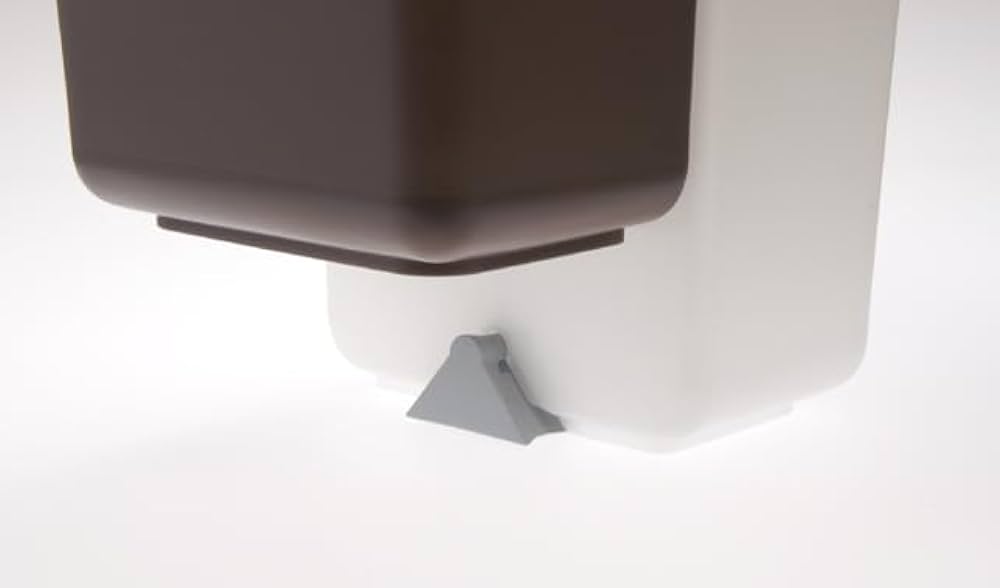 Amazon｜ティ ワールド(T-world) プッシュオープン式分別ゴミ箱