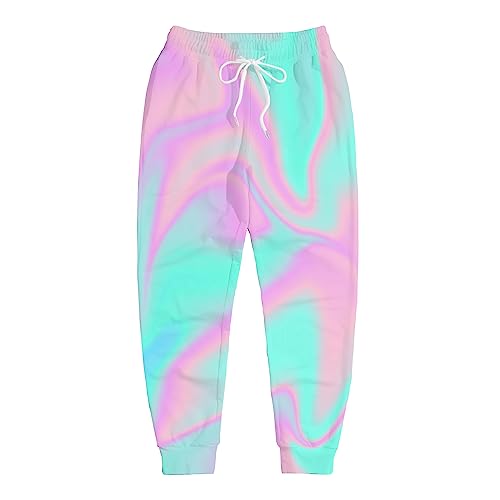 Joggers for Men Funny Pants Casual Track Pants Rave Outfit Athletic Trousers, Trippy, Large Joggers for Men Funny Pants Casual Track Pants Rave Outfit Athletic Trousers, Trippy, Large