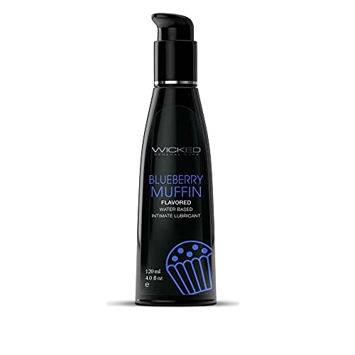 Wicked Aqua Blueberry Muffin Flavored Water Based 4 Oz