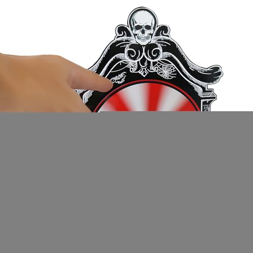 Rueda de juego de juego de ruedas de spin- de halloween Precio Halloween con sombrero de calabaza y puntero hecho de material acrílico Aplicación simple para la competencia de carnaval de fiestas