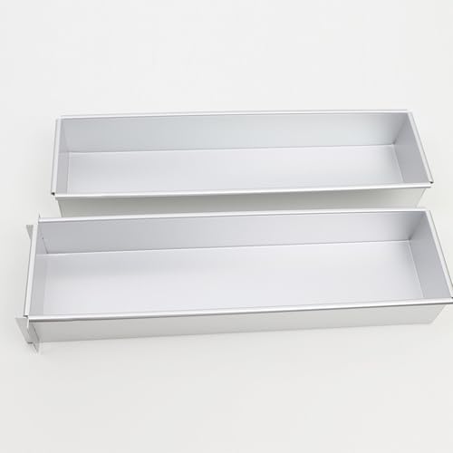 Moule de cuisine en alliage d'aluminium rectangulaire pour pâtisserie