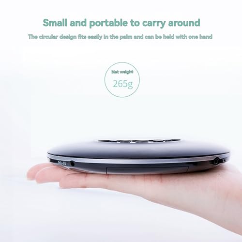 Lecteur CD Portable avec Affichage LCD Écouteurs Stéréo Haute Fidélité et Bluetooth - 3