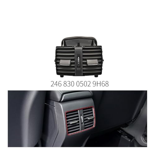 Grille de ventilation arrière pour climatisation Benz Classe A B GLA CLA
