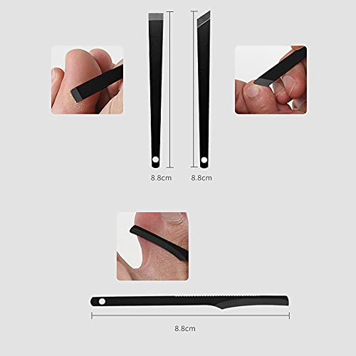 Pediküre-Set aus Edelstahl,15-teiliges Nagelknipser-Set,Professioneller Nagelschneider Grooming Kit für Finger und… – Bild 6