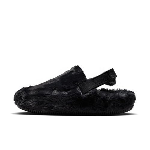 Nike Women's Calm Mule SE NA, Black/Black, 8