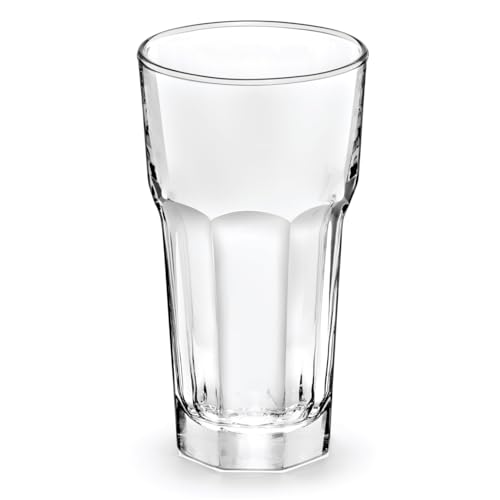 Libbey Glassware 15256 Gibraltar Cooler Glass, Duratuff, 16 oz. (Pack of 24)