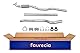 HELLA 8LA 366 002-331 Abgasrohr - Easy2Fit® Kit - vorne - dreiteilig - Set mit Anbauteilen