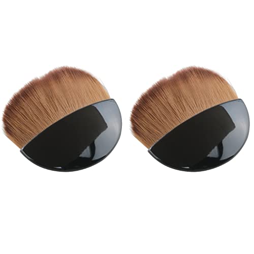 DGBRSM 2pcs Diamond Painting Flat Brush Applicator for Gesso, Varnishes, Oil Paint, Acrylic Painting, Watercolor, Black