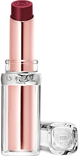 L'Oreal Paris Glow Paradise Hydrating Balm-in-Lipstick with Pomegranate Extract, Ecstatic Mulberry, 0.1 Oz