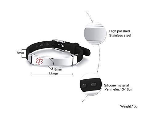 Mealguet Medical Alert Id Bracelets For Kid thumb #1