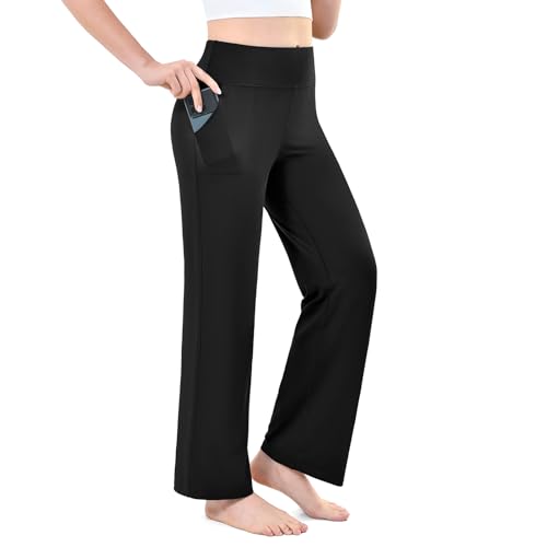 Leafigure Wide Leg Yoga Pants